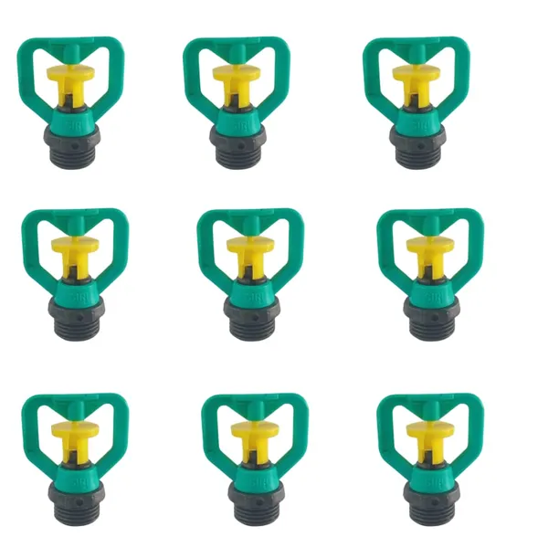 Pack_of_9_Sea_Green_&_Yellow_Water_Sprinkler_|_Siri_Butterfly