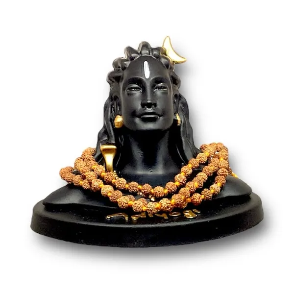 5_MUKHI_MALA_&_5_MUKHI_925_SILVER_PENDANT_LAB_CERTIFIED_COMBO