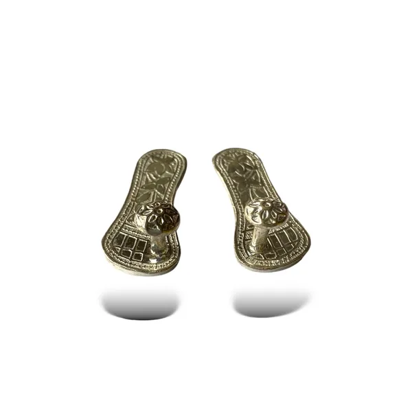925_Silver_Charan_Paduka_For_Pooja/Aarti/Diwali.