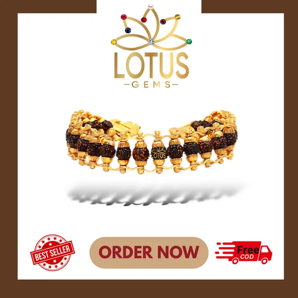 5_Mukhi_Gold_plated_Rudraksha_Bracelet_For_Positive_Energy.