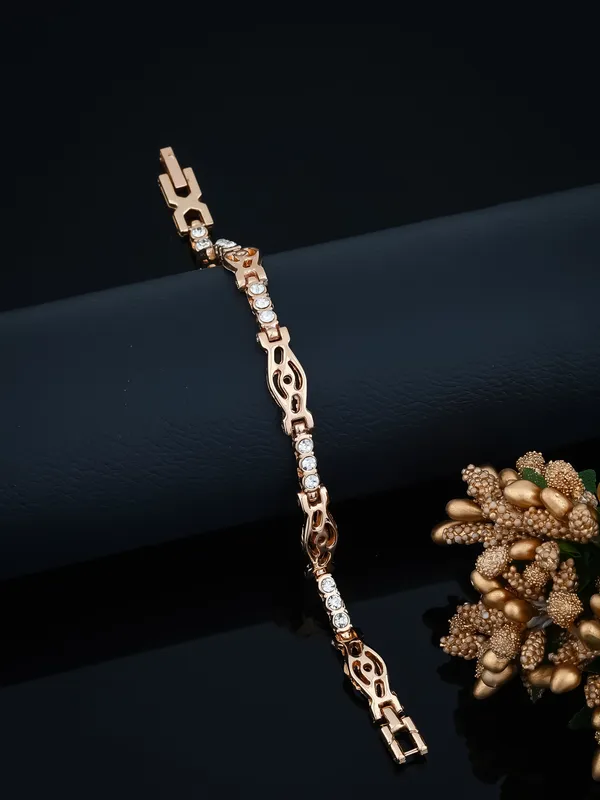 Rose_Gold_Bracelet_Stone_Studded_for_Women_and_Girls.