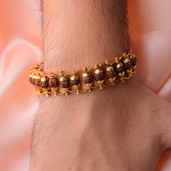 Gold_Rudrax_Chain_Kada_For_Men