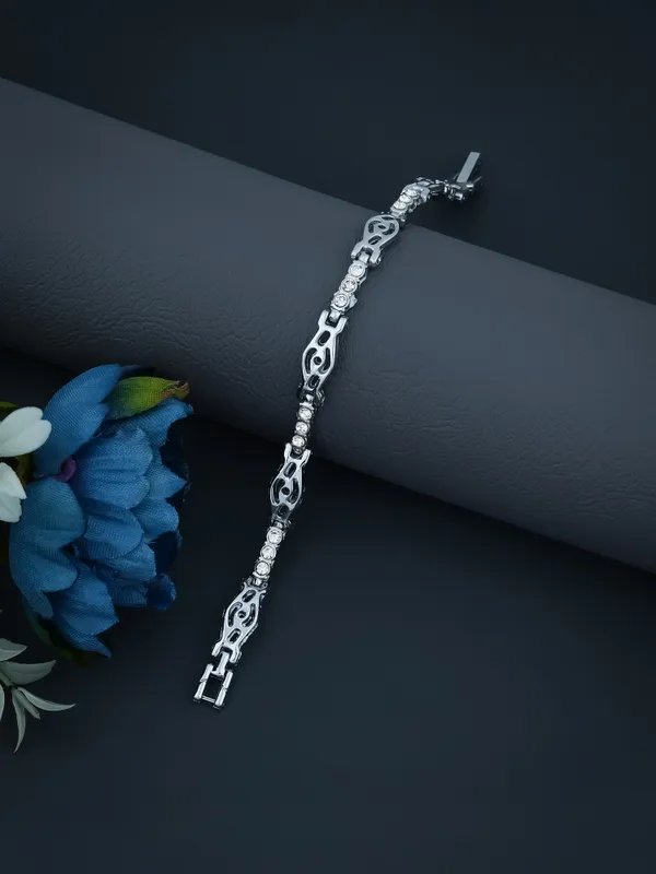 Silver_Plated_Bracelet_Stone_Studded_for_Women_and_Girls.