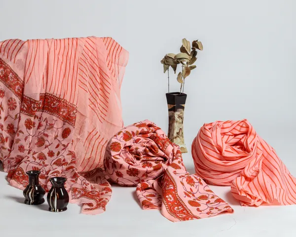 Cotton_Peach_and_Red_Hand_Block_Floral_Printed_Unstitched_Suit_Set