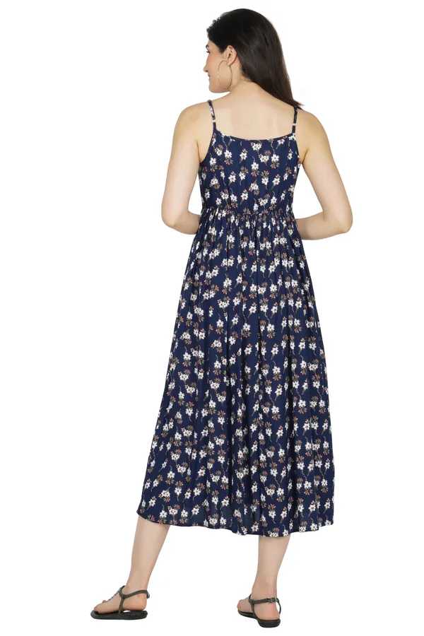 Blue_Floral_Printed_Midi_Dress