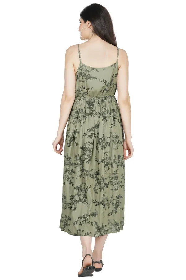 Green_Floral_Printed_Midi_Dress