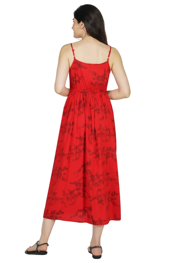 Red_Floral_Printed_Midi_Dress