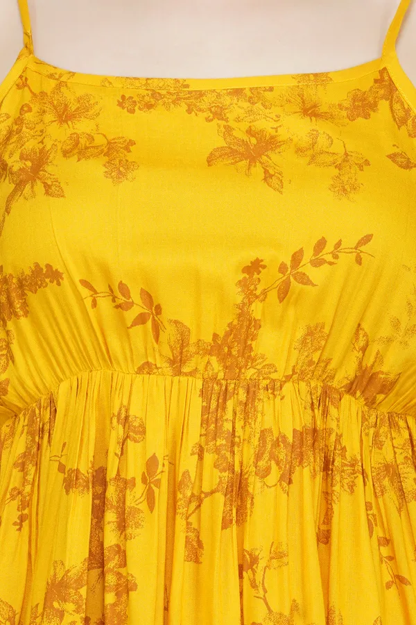 Yellow_Floral_Printed_Midi_Dress