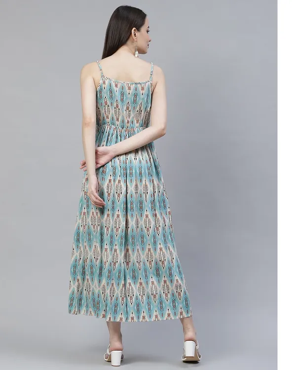 Sky_Blue_Ethnic_Printed_Midi_Dress