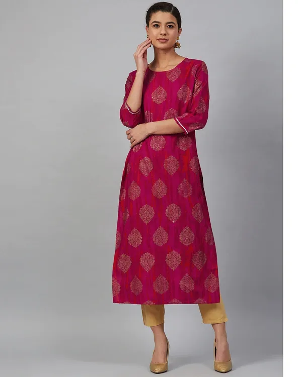 Pink_Tie_Dye_Straight_Kurta
