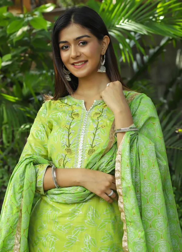 Lime_Green_Printed_Kurta_Sharara_Set_with_Dupatta