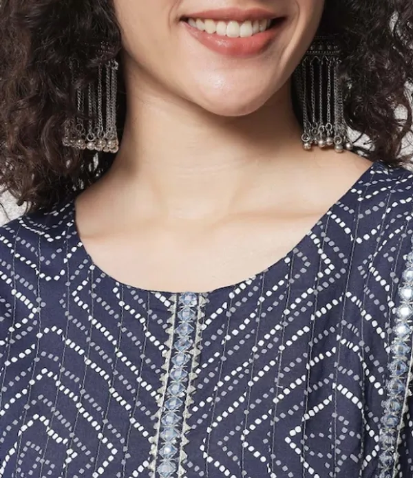 Navy_Blue_Bandhani_Printed_Kurta_Set_with_Dupatta