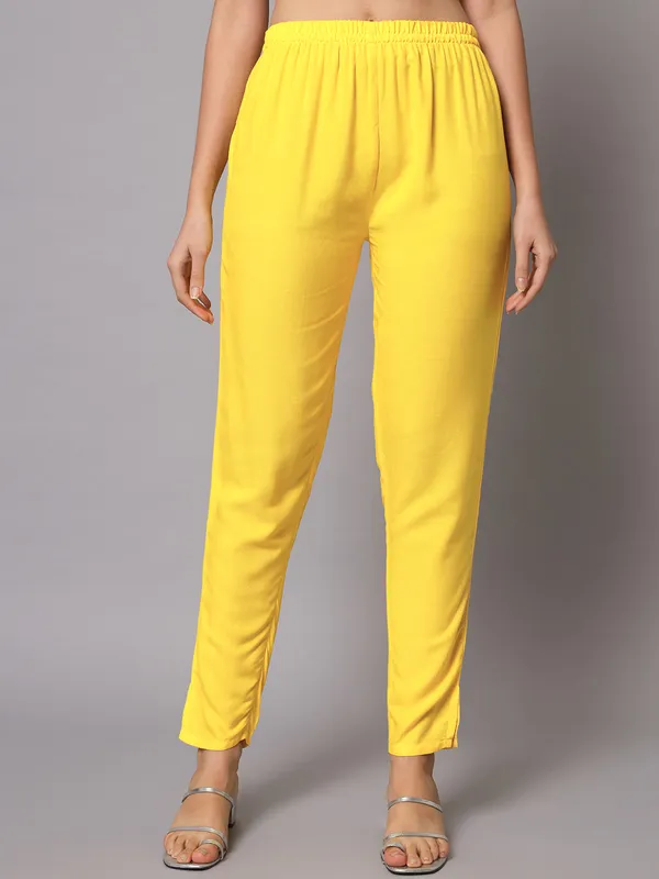 Yellow_and_White_Anarkali_Kurta_Suit_with_Dupatta