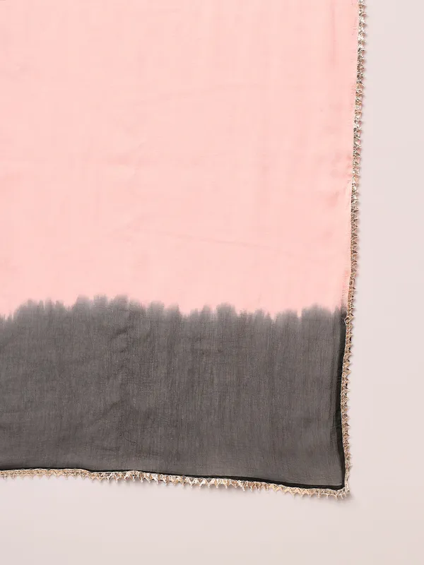 Black_and_Pink_Flared_Ethnic_Maxi_Dress_with_Dupatta