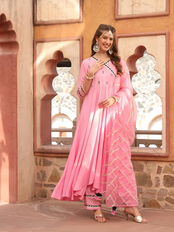 Blush_Pink_Embroidered_Flared_Suit_Set_with_Dupatta