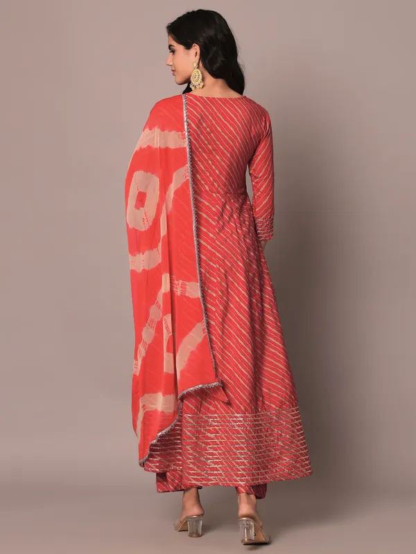 Cherry_Red_Anarkali_Suit_Set_with_Dupatta
