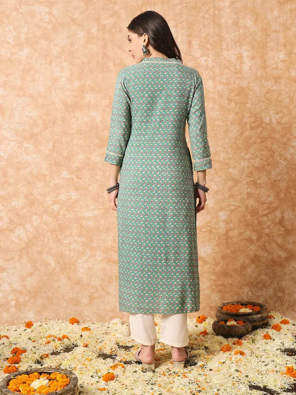 Sage_Green_and_Off_White_Floral_Printed_Kurta_Set