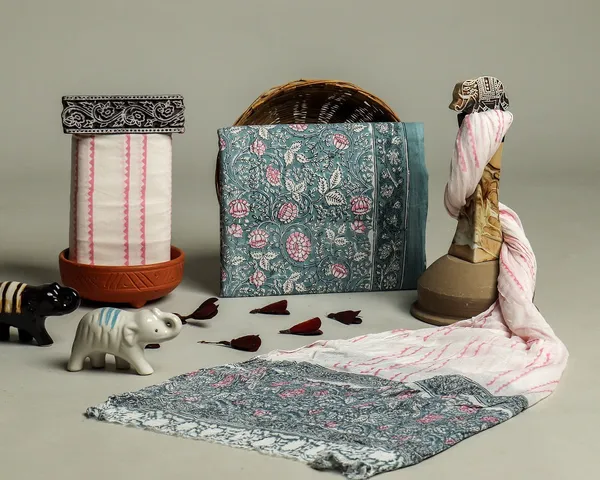 Cotton_Grey_and_Pink_Hand_Block_Floral_Printed_Unstitched_Suit_Set
