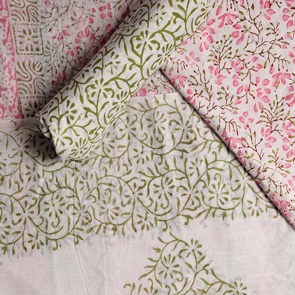 Cotton_White_and_Green_Hand_Block_Floral_Printed_Unstitched_Suit_Set