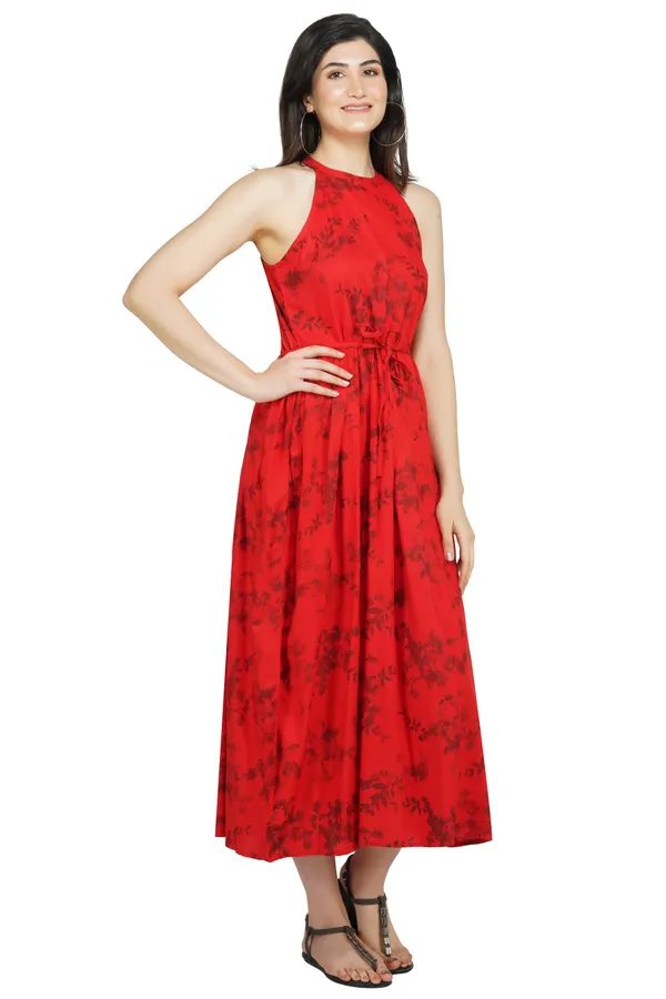 Red_Floral_Print_Midi_Dress