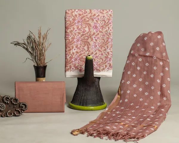 Cotton_Beige,_Pink_and_Brown_Hand_Block_Floral_Printed_Unstitched_Suit_Set