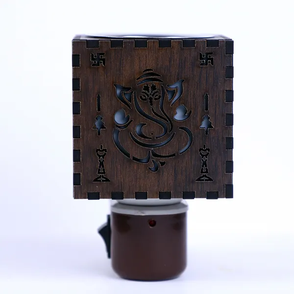 Wooden_Night_Lump_Ganesha_,Kapoor_Dani