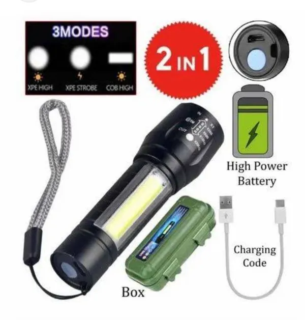Led_Flashlight_Rechagebla_,USB_Mini_Torch_Light