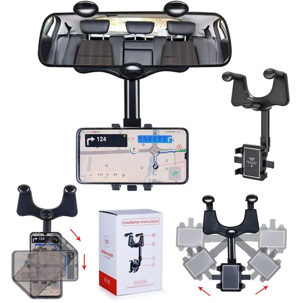 Multicolor_Premium_Rearview_Car_Holder_BPA_Free