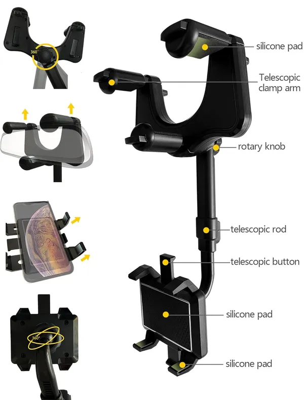 Multicolor_Premium_Rearview_Car_Holder_BPA_Free