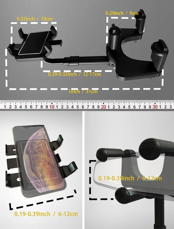 Multicolor_Premium_Rearview_Car_Holder_BPA_Free