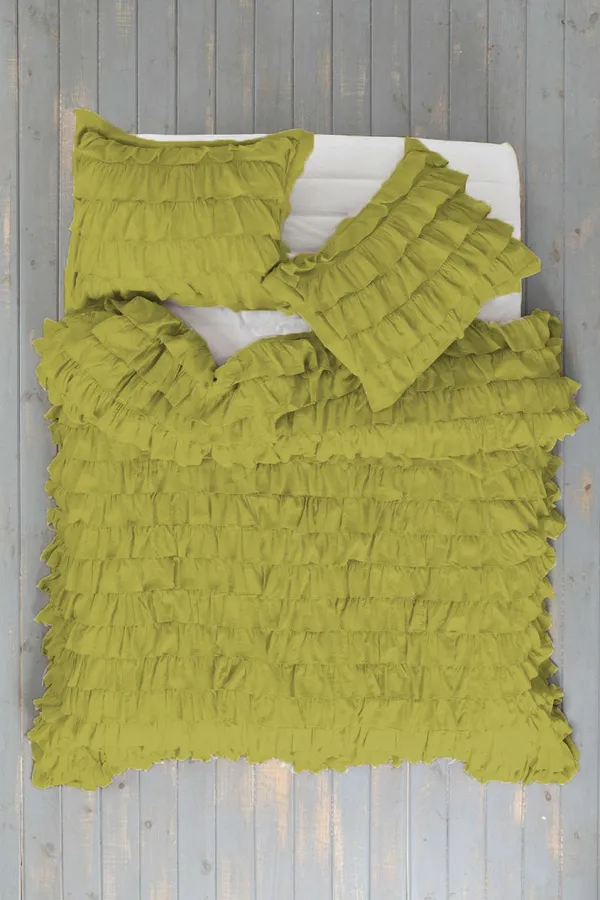 Pack_of_2_&_3_Pieces_Cotton_Ruffle_King_Single_Bedsheet_With_Pieces_Pillow_Cover_for_Bedroom,_Guest_Room,_Kids_Room