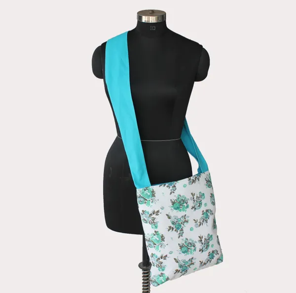 Pack_of_1_Piece_Cotton_Teal_Rose_Printed_Collection_Crossbody_Messenger_Bag_for_Women,_Men,_Girl_&_Boy