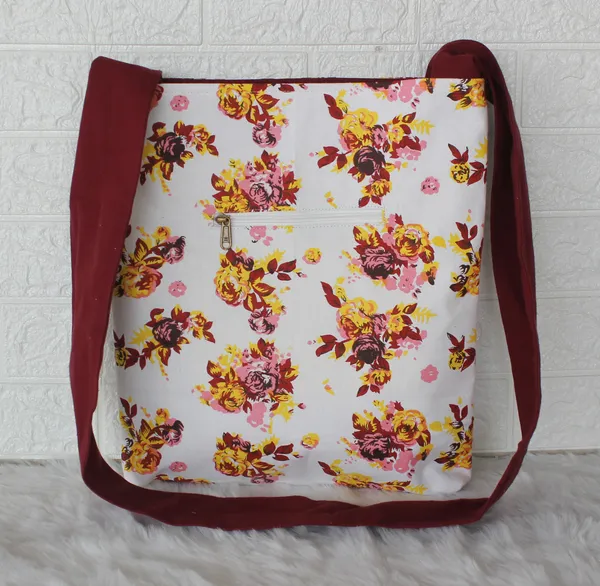 Pack_of_1_Piece_Cotton_Marron_Rose_Printed_Collection_Crossbody_Messenger_Bag_for_Women,_Men,_Girl_&_Boy