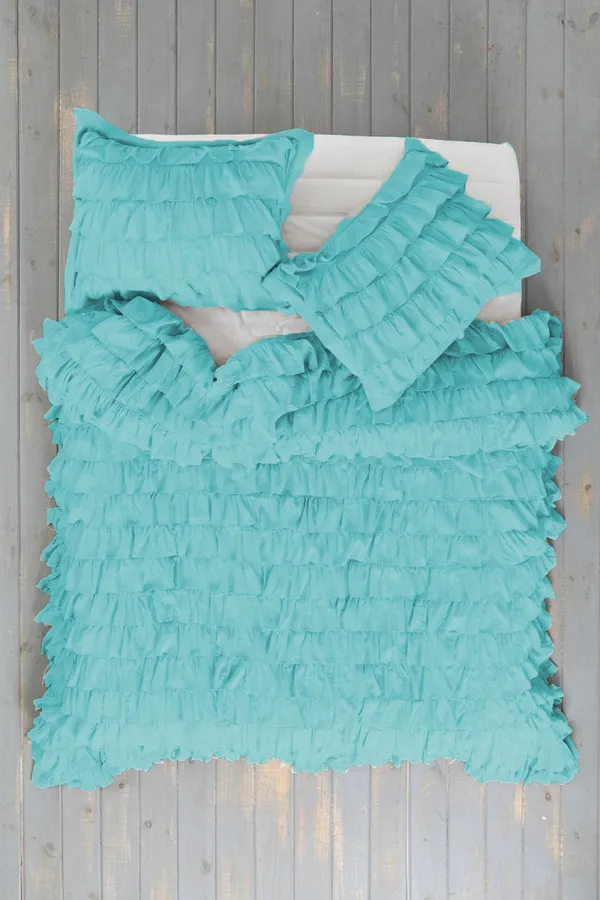 Pack_of_2_&_3_Pieces_Cotton_Ruffle_King_Single_Bedsheet_With_Pieces_Pillow_Cover_for_Bedroom,_Guest_Room,_Kids_Room