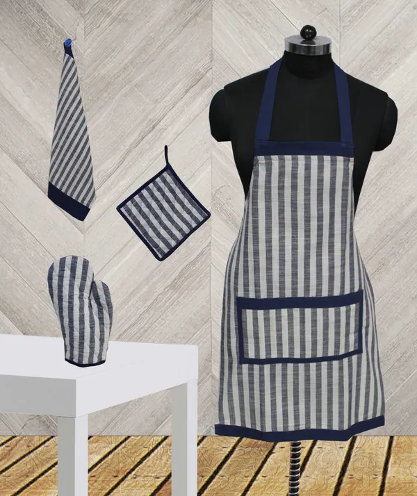 Pack_of_4_Piece_Cotton_Blue_Stripe_Printed_Apron_Set_for_Kitchen_for_Women_Men_Girl_and_Boy