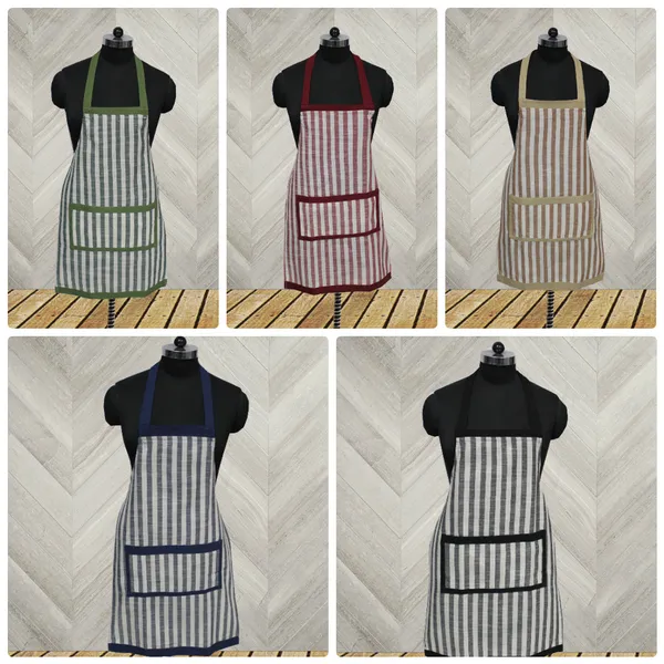 Pack_of_1_Piece_Cotton_Maroon_Stripe_Printed_Apron_Set_for_Kitchen_for_Women_Men_Girl_and_Boy
