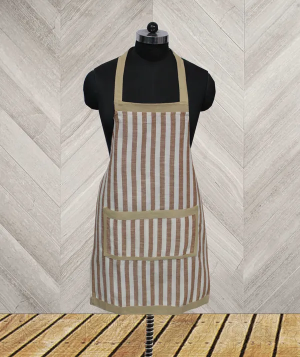 Pack_of_1_Piece_Cotton_Beige_Stripe_Printed_Apron_Set_for_Kitchen_for_Women_Men_Girl_and_Boy