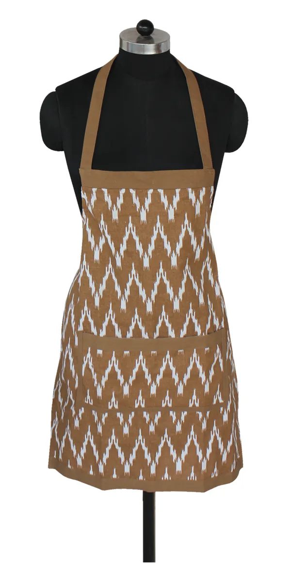 Pack_of_1_Piece_Cotton_Brown_Waggle_Printed_Collection_Apron_Unisex_Style_for_kitchen
