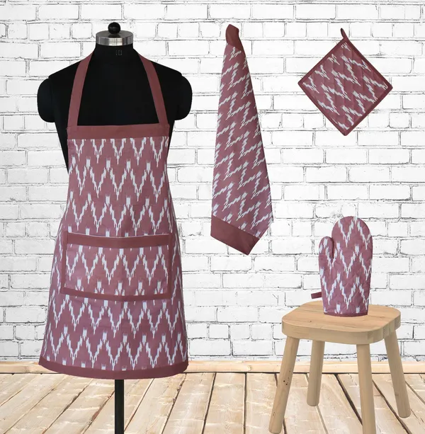 Pack_of_4_Pieces_Cotton_Purple_Waggle_Printed_Collection_Apron_Set_for_Kitchen_for_Women_Men_Girl_and_Boy