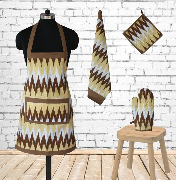 Pack_of_4_Pieces_Cotton_Brown_Ternion_Printed_Apron_Set_for_Kitchen_for_Women_Men_Girl_and_Boy