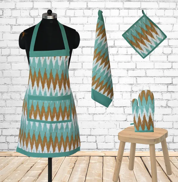 Pack_of_4_Pieces_Cotton_Aqua_Ternion_Printed_Apron_Set_for_Kitchen_for_Women_Men_Girl_and_Boy
