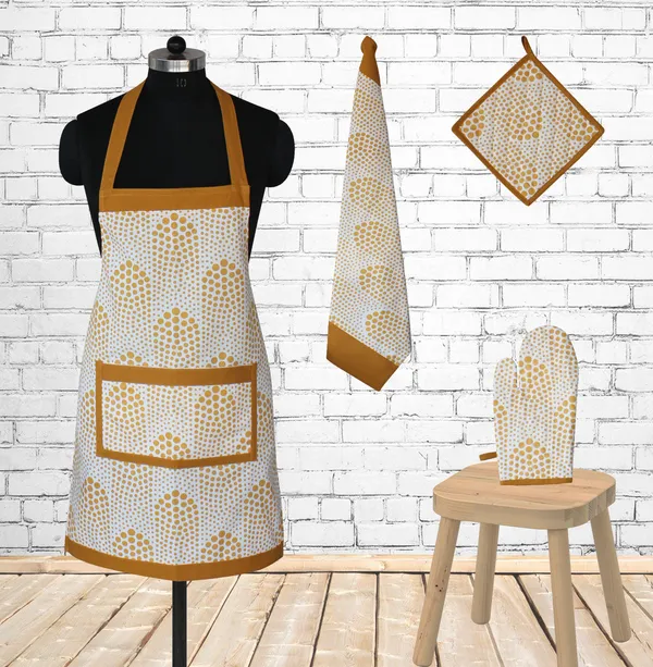 Pack_of_4_Piece_Cotton_Yellow_Bubble_Printed_Collection_Apron_Set_Set_for_Kitchen_for_Women_Men_Girl_and_Boy