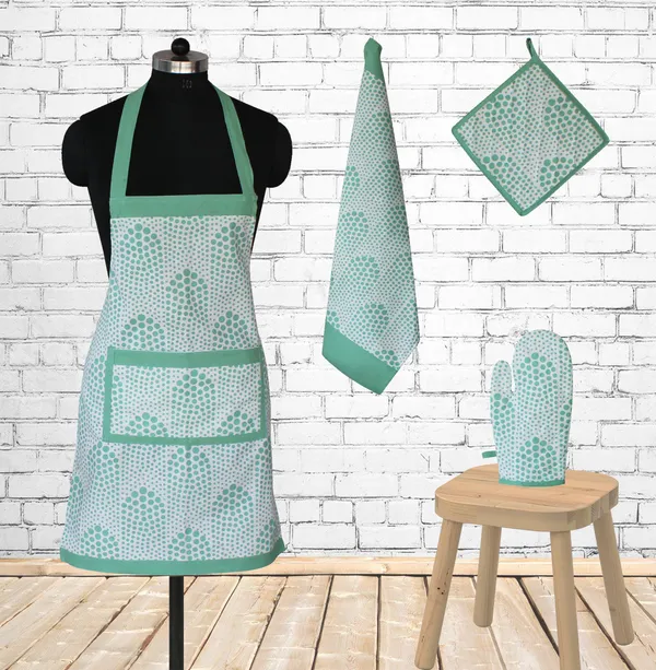 Pack_of_4_Pieces_Cotton_Aqua_Bubble_Printed_Collection_Apron_Set_for_Kitchen_for_Women_Men_Girl_and_Boy