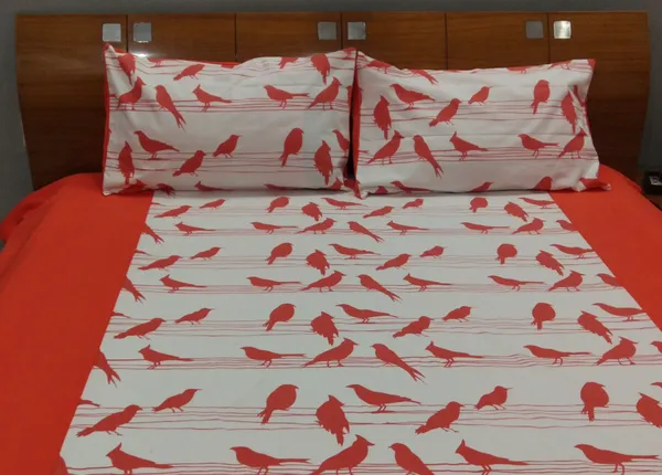 Pack_of_3_Pieces_Cotton_Coral_Bird_Printed_Bedsheet_With_Pillow_Cover_for_Bedroom,_Guest_Room,_Kids_Room