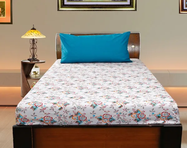 Pack_of_2_Pieces_Cotton_Blue_Floral_Printed_Single_Bedsheet_With_Pillow_Cover_for_Bedroom,_Guest_Room,_Kids_Room