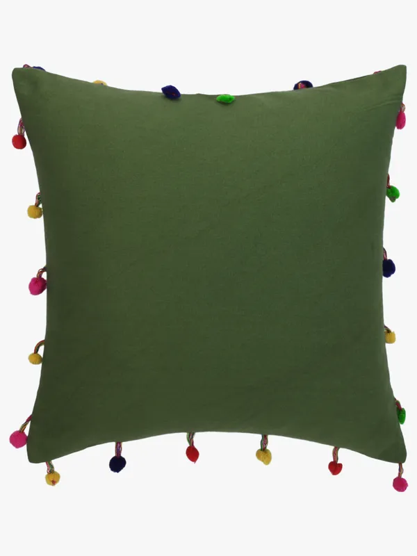 Pack_of_2_Pieces_Cotton_Green_Multicolor_Pompom_Cushion_Cover_For_Living_Room_and_Bedroom