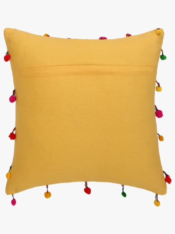 Pack_of_2_Pieces_Cotton_Yellow_Multicolor_Pompom_Cushion_Cover_For_Living_Room_and_Bedroom