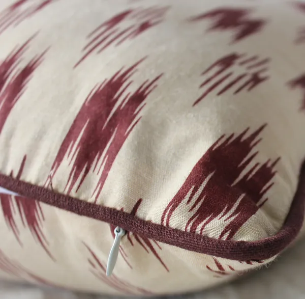 Pack_of_2_Pieces_Cotton_Brown_Pochampaaly_Weave_Ikat_Printed_Cushion_and_Pillow_Cover_For_Living_Room_and_Bedroom