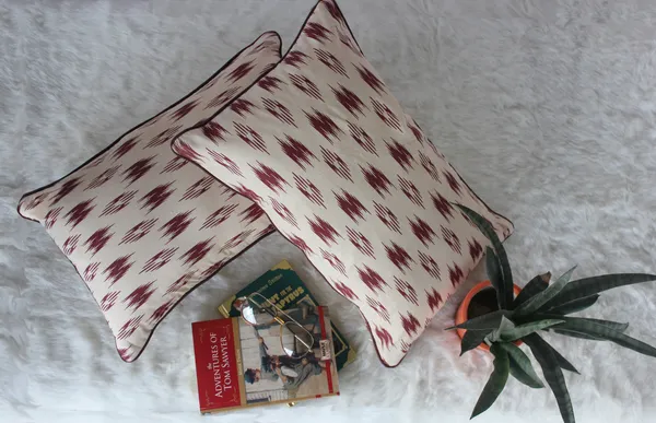 Pack_of_2_Pieces_Cotton_Brown_Pochampaaly_Weave_Ikat_Printed_Cushion_and_Pillow_Cover_For_Living_Room_and_Bedroom