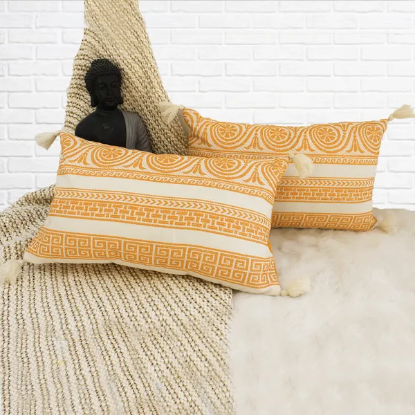 Pack_of_2_Pieces_Cotton_Yellow_Plaza_Circular_Lurex_Collection_Cushion_and_Pillow_Cover_for_Living_Room_and_Bedroom